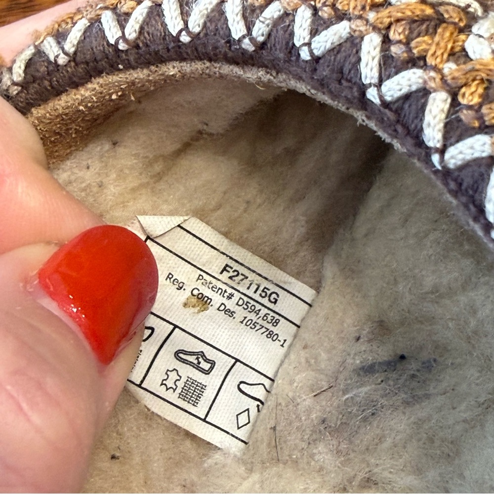 UGG Tasmin II slipper chestnut Tan Suede Slip-On Shoes size 8 - Picture 12 of 14